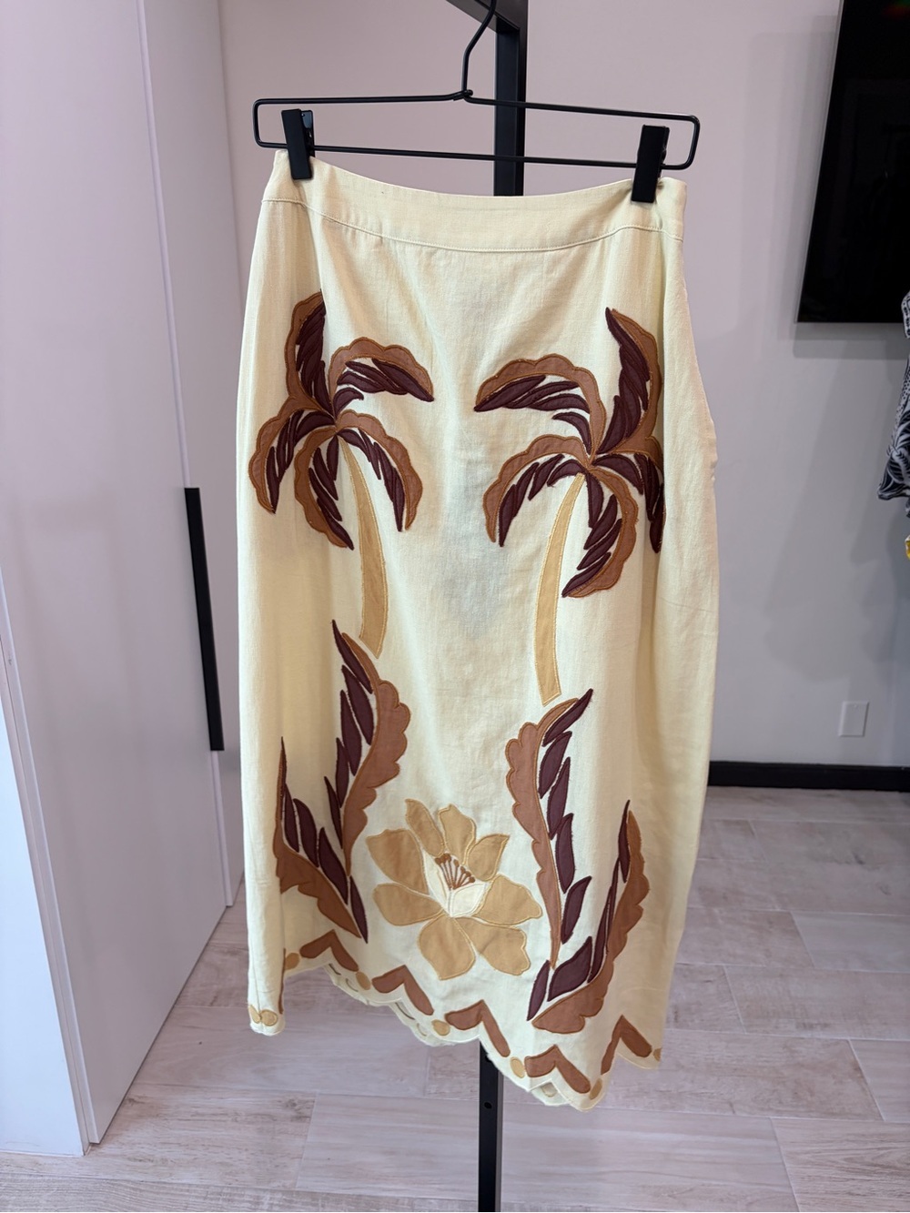 Farm Rio: SUMMER CUTWORK
SAND SKIRT - Picture 4 of 15